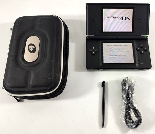 Console nintendo lite noire - lite,