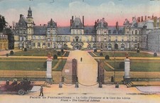 77 PALAIS FONTAINEBLEAU GRILLES D'HONNEUR CAR - CARD ISSUE NOTEBOOK - 28529