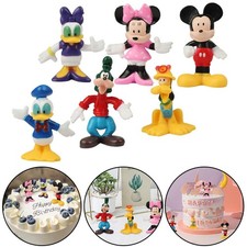 6 Figurines Disney Mickey