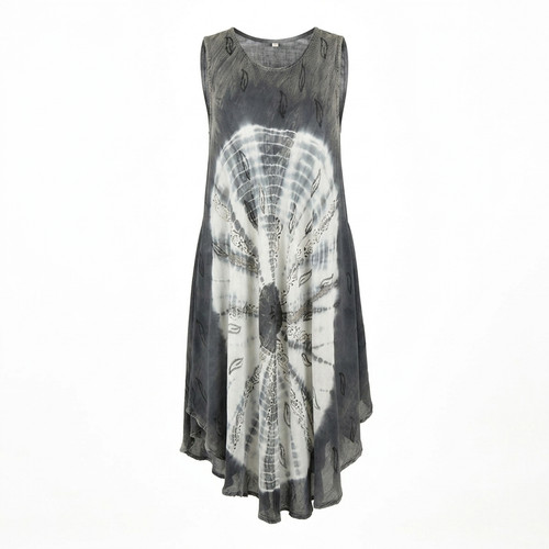 Robe longue femme tie dye - robe,