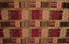 Marocain Patchwork Prune