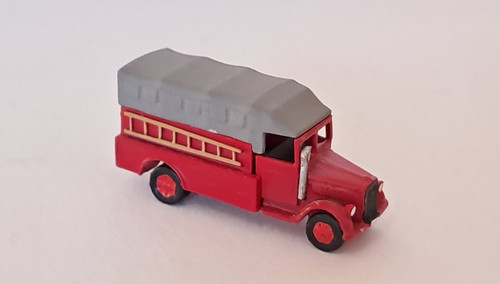 160 métal camion pompier - 1/160,
