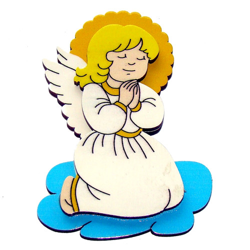 Ange magnet frigo pour noel - ange,