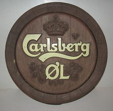 CARLSBERG ENSEIGNE TONNEAU PLV