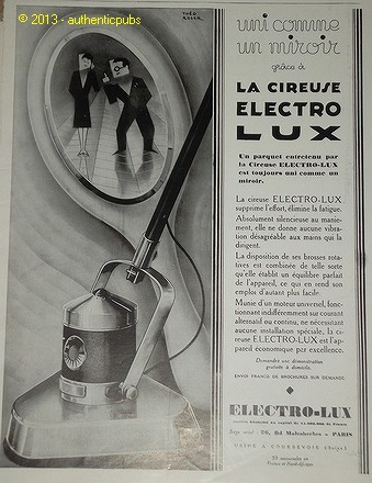 Publicite ancienne 1929 - publicite, de