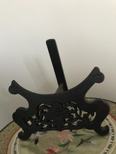 SOCLE SUPPORT BOIS ASSIETTE