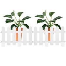  2 Pcs Panneau Rigide Cloture