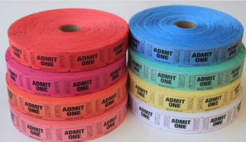 Lot 110 tickets admit one - admit,