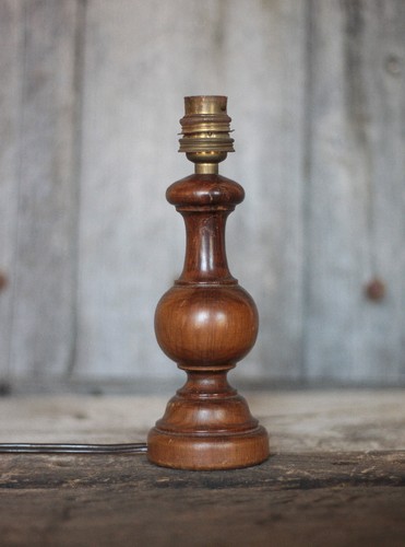 Lampe bois pied - pied,