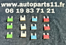 LOT DE 12 FUSIBLES MAXI A  LAME TOUTES MARQUES 30A/50A/60A/ 80 AMPERES