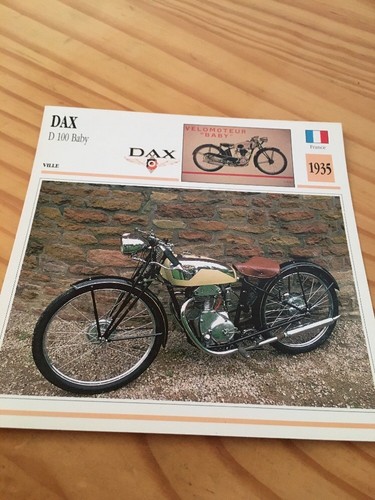 Dax 100 baby vélomoteur - dax,