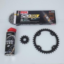 Kit chaîne FE pour quad Yamaha 350 Raptor 2004 à 2018 13x38 P 520 Al 125mm Neuf