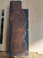 Ancienne plaque d'impression