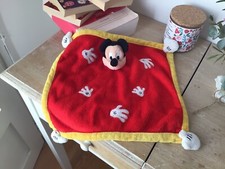 Doudou plat Souris Mickey