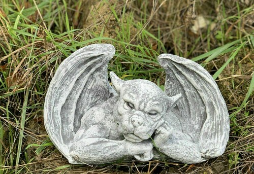 Sculpture pierre gargoyle - pierre,