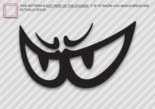 (2x) Berik Eye Sticker Die Cut