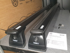 GENUINE THULE EVO WINGBAR ROOF BARS VW T5 T6 TRANSPORTER MULTIVAN RACK 2003-ON