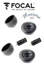 FOCAL Paire De Tweeters À Coupole Inversée + Condensateurs Du Kit ASE-165 Auto