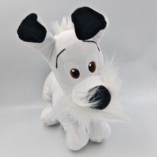 Peluche chien blanc Idéfix