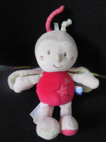 510 doudou peluche coccinelle - 510/,