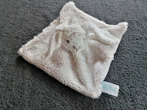 Doudou plat lapin fourrure