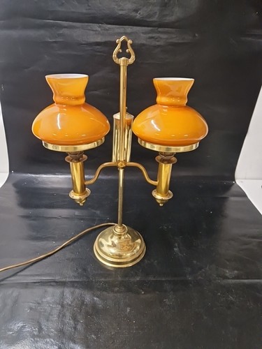 Double lampe quinquet ancienne - lampe,