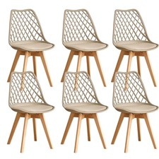 Lot de 6 Chaise de salle à