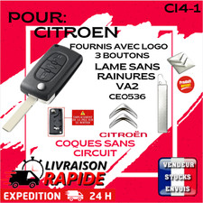 Coque Clef Boitier Citroën