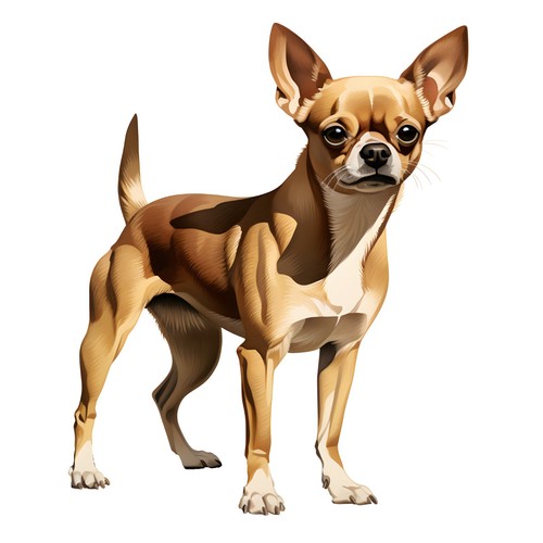 Autocollants chihuahua - x,