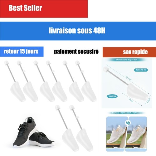 Embauchoirs chaussures homme