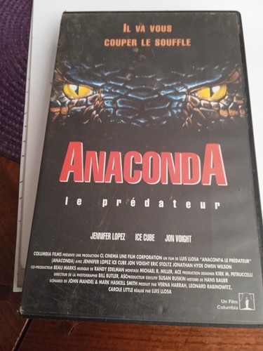 Cassette vhs anaconda - vhs, anaconda"