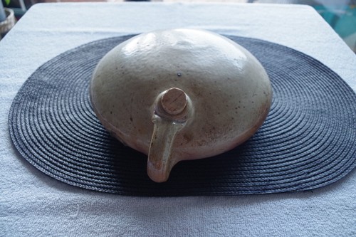 Gourde pélerin plate dite - gourde, de