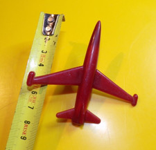 rare VINTAGE 60's 70's  airplane PETIT AVION PLASTIQUE plastic