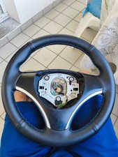 BMW E81 E82 E87 E90 E91 E92 Sport Volant avec NEUF Noir Cuir, M-Sport stylise