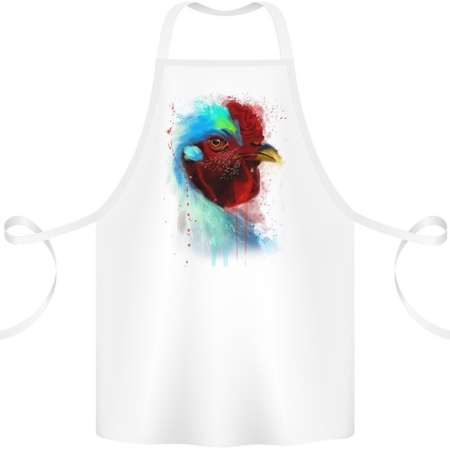 Poulet peinture l eau - peinture, a