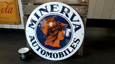 Plaque émaillée MINERVA