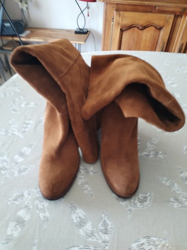 Cuissardes cuir san - cuir,