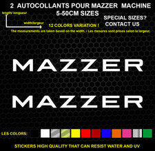 2  autocollants décoratif