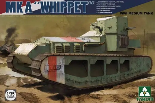 Takom char whippet wwi - takom, "whippet"