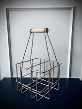 Vintage Casier Panier Métal