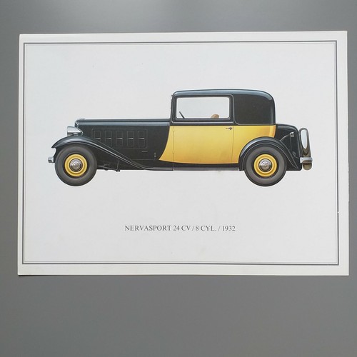 Poster renault 1932 - 1932,