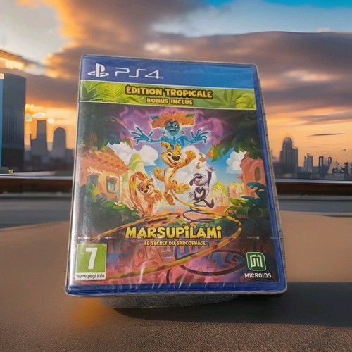Jeu ps4 marsupilami secret - marsupilami,