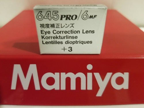 Mamiya diopter eye correction - diopter/eye,