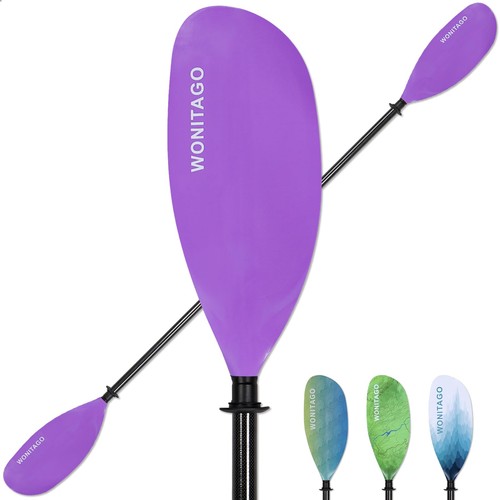 Wonitago kayak paddle carbon - wonitago,