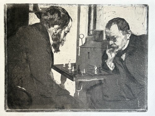 Heinrich wolff gravure eau - gravure,