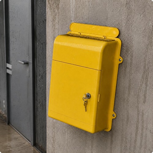 Boîte aux lettres murale - boîte,