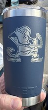 Yeti Notre Dame Fighting Irish SGA Blue SGA Tumbler Blue Brand New!