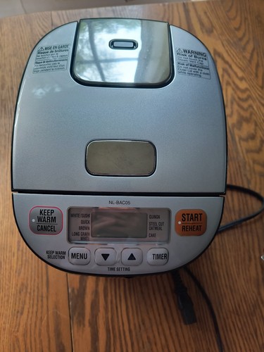 Zojirushi bac05 rice cooker - zojirushi, nl-bac05