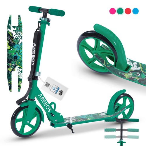 Arebos trottinette pliable - arebos,