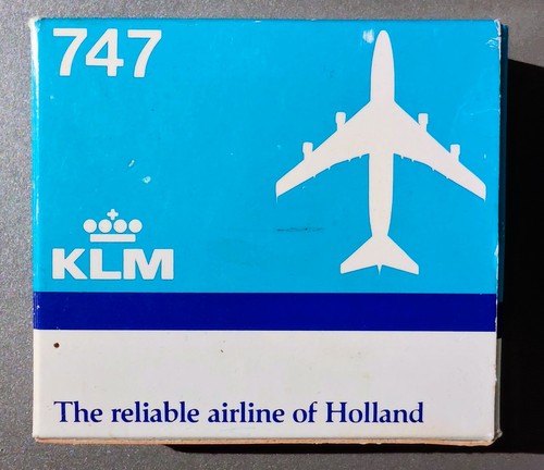 Maquette avion klm boeing 747 - maquette,